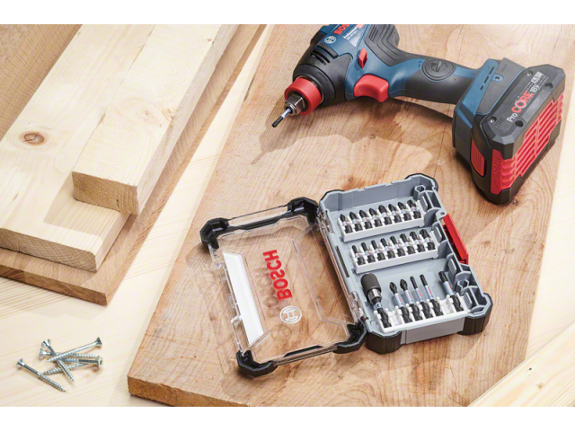 Paket vijačnih nastavkov Bosch Impact Control, 1xT15, 2xT20, 2xT25, 2xT30, 1xT40 , 2608522322